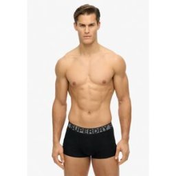 Superdry Boxers M3110450b Trunk 3 Unités Triple Black/Grey XL Homme