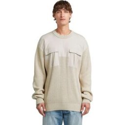 G-star Pull Woven Mix Whitebait M Homme