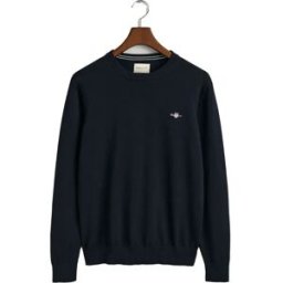 Gant Pull 8030561 Classic Evening Blue L Homme