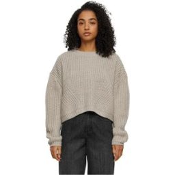 Urban Classics Pull Wide Oversize (big ) Warm Grey L Femme