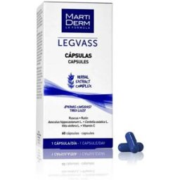 Martiderm Soin Du Corps Legvass Capsules 60 Unités One Size unisex