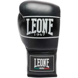 Leone1947 Gants De Boxe Shock Pro Laces Black 16 oz