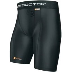 Shock Doctor Short De Compression Black 2XL