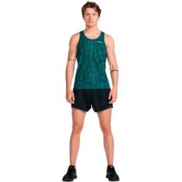 2xu T-shirt Sans Manches Light Speed Glc / Silver Reflective 2XL