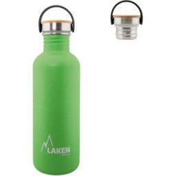Laken Bouteille Basique En Bambou Acier Inoxydable Acier Green One Size