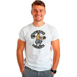 Kruskis T-shirt à Manches Courtes Go Hard Eco White S
