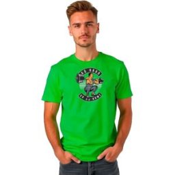 Kruskis T-shirt à Manches Courtes Go Hard Green L