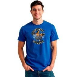 Kruskis T-shirt à Manches Courtes Go Hard Royal Blue XL