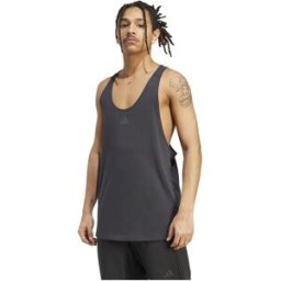 Adidas T-shirt Sans Manches Power Stringer Black M