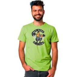 Kruskis T-shirt à Manches Courtes Go Hard Light Green M
