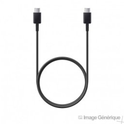 Samsung EP-DG977BBE - Câble USB Type-C Vers USB Type-C - 1m - Noir (En Vrac)