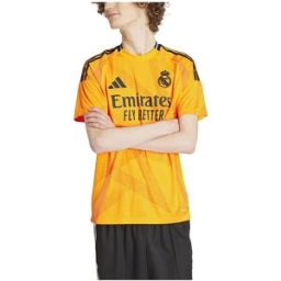 Adidas T-shirt à Manches Courtes Loin Real Madrid 24/25 Crew Orange L Homme