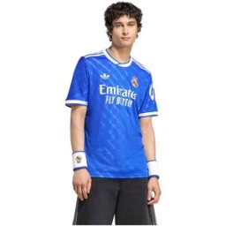 Adidas T-shirt à Manches Courtes Third Real Madrid 25/26 Bluebird S Homme