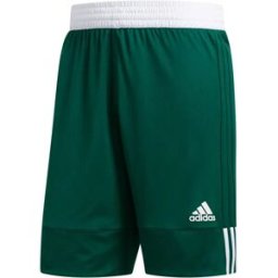 Adidas Short 3g Speed Reversible Dark Green / White M Homme