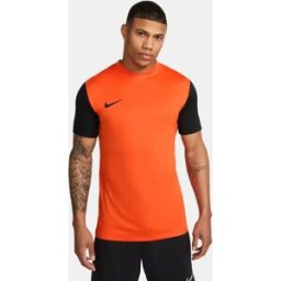 Nike T-shirt à Manches Courtes Tiempo Premier Ii Orange S Homme