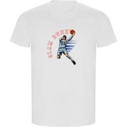 Kruskis T-shirt à Manches Courtes Slam Dunk Eco White 3XL Homme
