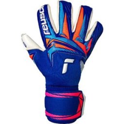 Reusch Gants De Gardien De But Attrakt Gold X Roll Finger Sharp Blu / White / Shock Orange 8.5 unisex