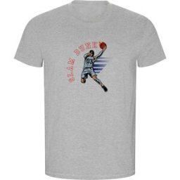 Kruskis T-shirt à Manches Courtes Slam Dunk Eco Heather Grey 2XL Homme