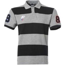 Force Xv Polo à Manches Courtes Heritage 1988 Black L Homme