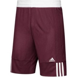 Adidas Short 3g Speed Rev Maroon / White M Homme