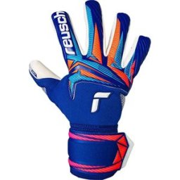 Reusch Gants De Gardien De But Attrakt Gold X Nc Sharp Blu / White / Shock Orange 8 unisex
