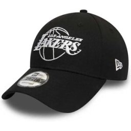 New Era Casquette Nba Los Angeles Lakers Essential Outline 9forty Black One Size Homme,Femme