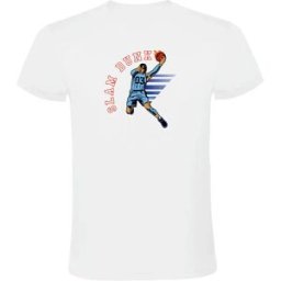 Kruskis T-shirt à Manches Courtes Slam Dunk White M Homme