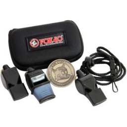 Fox 40 Sifflet Lot De 3 Black One Size unisex