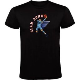 Kruskis T-shirt à Manches Courtes Slam Dunk Black M Homme