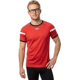 Force Xv T-shirt à Manches Courtes Training Victoire Red / White 3XL Homme