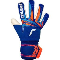 Reusch Gants De Gardien De But Junior Attrakt Gold X Nc Sharp Blu / White / Shock Orange 8 unisex