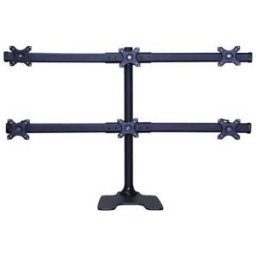 Neomounts Fpma-d700dd Support Pour 6 Moniteurs 10-27 Pouces Black One Size unisex