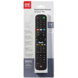 One For All Télécommande Urc4912 Pour Sony Black One Size unisex