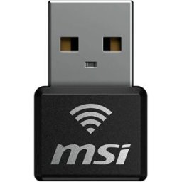 MSI Adaptateur Usb Wifi Ax1800 Nano Black One Size unisex