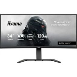 IIYAMA Écran Gaming G-master Gcb3482wqsu-b1 34´´ Uwqhd Va Led 120hz Black One Size unisex