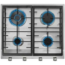Teka Table De Cuisson à Gaz 112610042 60 Cm 4 Feux Silver One Size unisex
