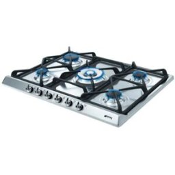 SMEG Table De Cuisson à Gaz Classica Se70sgh-5 70- 75 Cm Stainless Steel One Size unisex