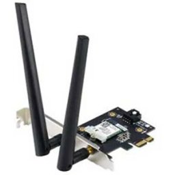 Asus Carte D´extension Wifi Pci-e Ax 1800 Black One Size unisex