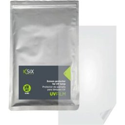 Ksix Film Protecteur D´écran Pour Machine De Découpe Flexy Film Uv 10 Unités Clear One Size unisex