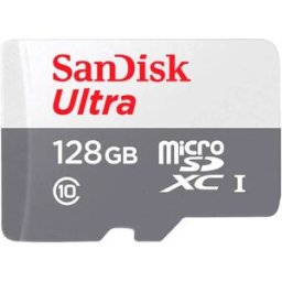 SanDisk Carte Mémoire Ultra Lite Micro Sdxc 128gb Black One Size unisex