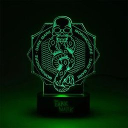 Erik Editores Lampe De Table Led Harry Potter Dark Mark Multicolor One Size unisex