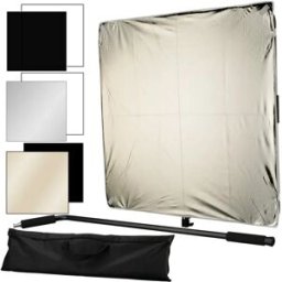 Bresser Br-dp1000 Panneau Diffuseur/réflecteur 6 En 1 100x100 Cm Black One Size unisex