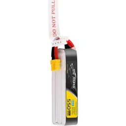 Gens Ace Batterie De Drone Tattu 3s 550mah 95c 11.4v Hv Lipo With Xt30 Plug Long-pack Connector Black / Red / White One Size unisex