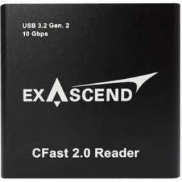 Exascend Lecteur De Carte Externe Cfast Black One Size unisex