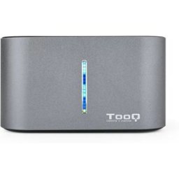 Tooq Station D´accueil Pour Disque Dur Hdd/sdd 2.5/3.5 Sata Grey / Black One Size unisex