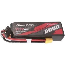 Gens Ace Batterie De Drone G-tech 5000mah 11.1v 60c 3s1p Short-size Lipo With Xt60 Plug Black One Size unisex