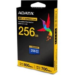A-Data Carte Mémoire Micro Sdxc Sd7.1 Gen3 256gb Blue / Yellow One Size unisex