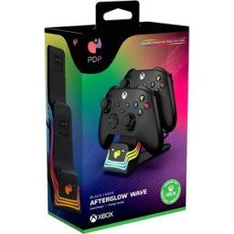 Pdp Câble De Charge Afterglow Wave Dual Black One Size unisex