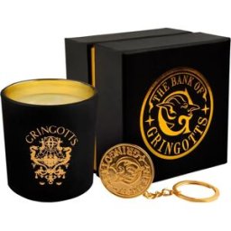 Cinereplicas Bougie Avec Porte-clés Gringott Harry Potter Multicolor One Size unisex