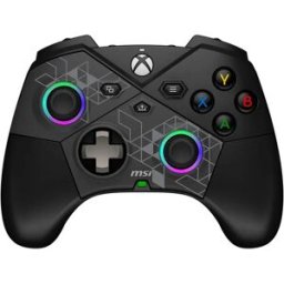 MSI Manette Sans Fil Pour Pc Force Pro W Black One Size unisex